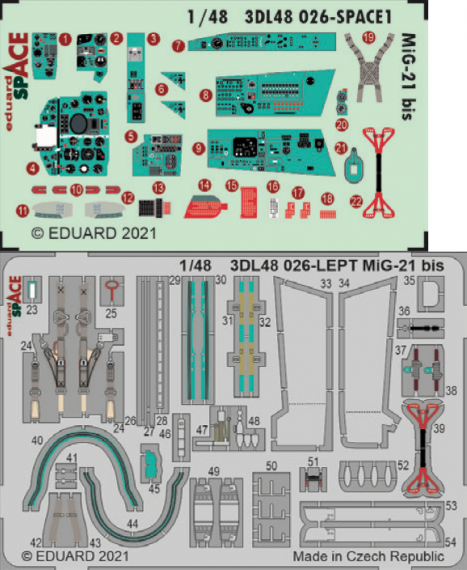 Mikoyan MiG-21bis Space 1/48
