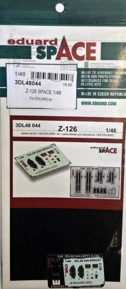 1/48 Z-126 detail set