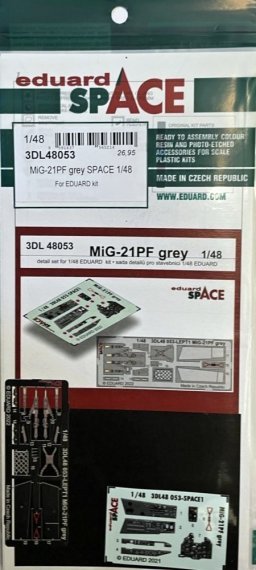 1/48 MiG-21PF grey detail set