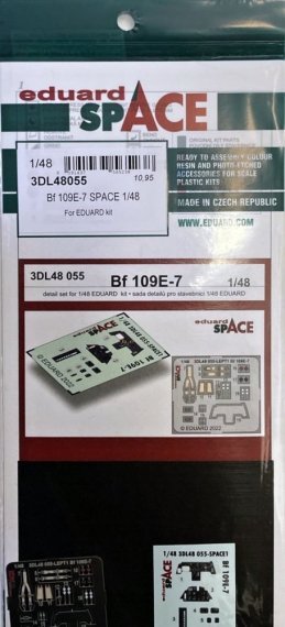 1/48 Bf 109E-7 detail set