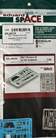 1/48 DB-7 Boston III with US seatbelts for HKM