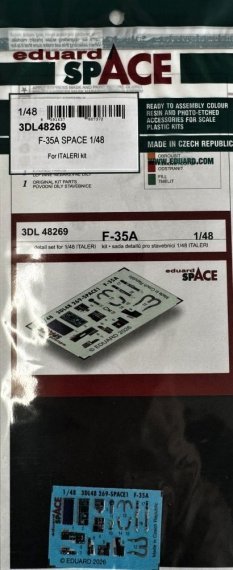 Eduard F-35A 1/48 Detail Set for Italeri Kit