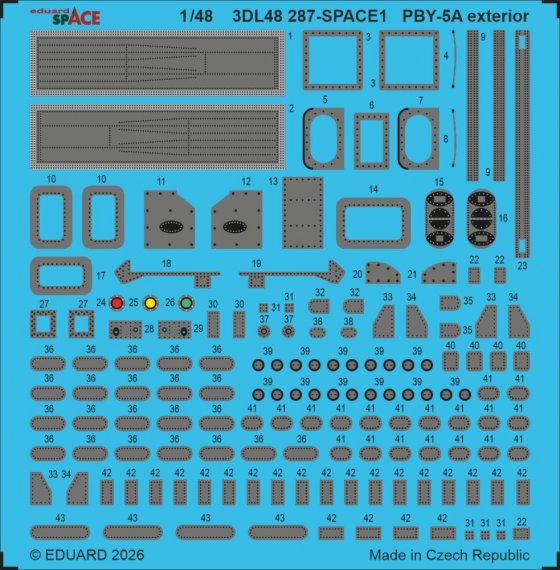 Eduard 1/48 PBY-5A Ext�rieur pour Eduard/Revell