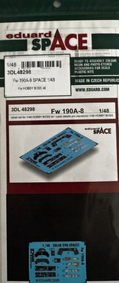 Eduard 1/48 Fw 190A-8 for Hobby Boss