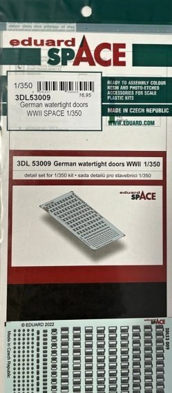 1/350 German watertight doors WWII SPACE decal