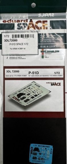 1/72 P-51D for Arma Hobby.