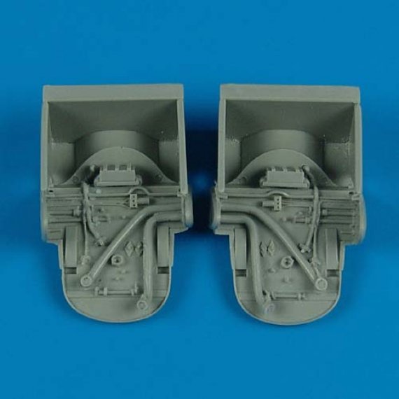 1/48 Bf 110C/D engine bulkhead (CYBER HOBBY)