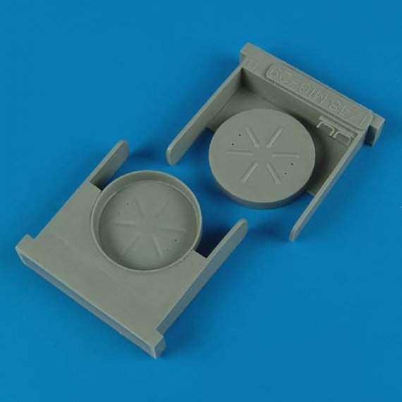1/48 MiG-29A fulcrum exhaust covers (ACADEMY)