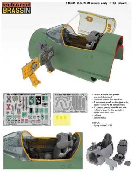 1/48 MiG-21MF interior early (EDU)
