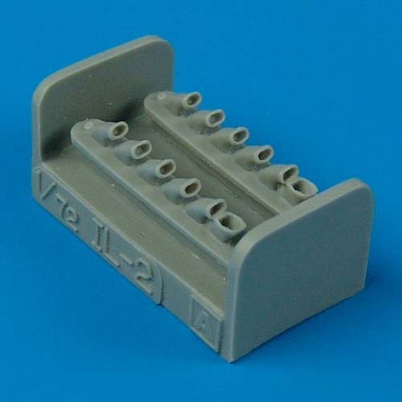 Quickboost Upgrade set: ILYUSHIN IL-2 exhausts