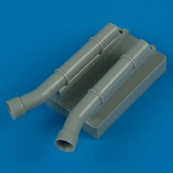 1/72 Junkers Ju 87D-5N night exhaust type B (FUJIMI)