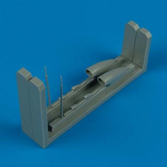 1/72 Fw Ta 154 air intakes & pitot tube (HASEGAWA)