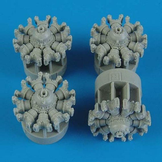 1/72 B-17G flying fortress engines (REVELL)