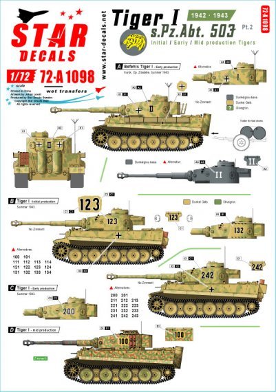 1/72 Tiger I s.Pz.Abt. 503 Part 2