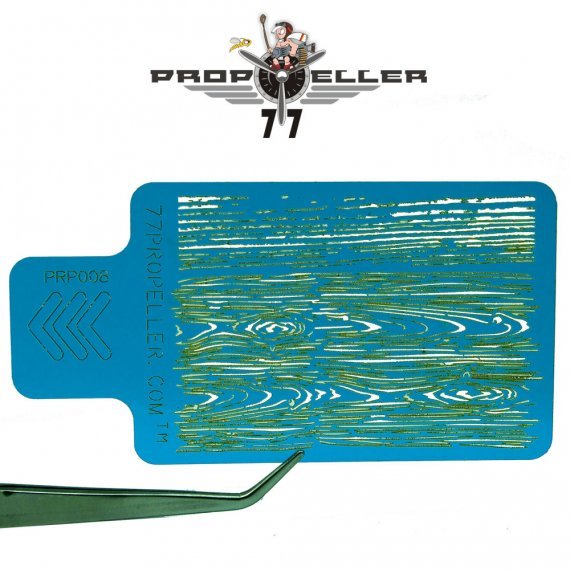 Airbrush Stencils Wood Texture 08