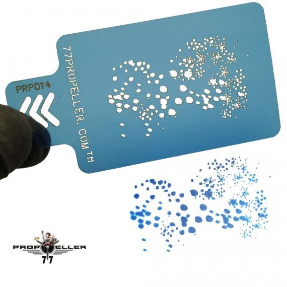 Airbrush Stencils for fine details 14