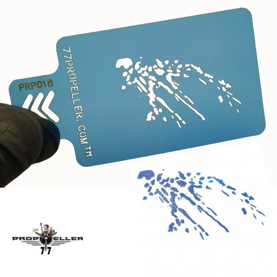 Airbrush Stencils for fine details 18