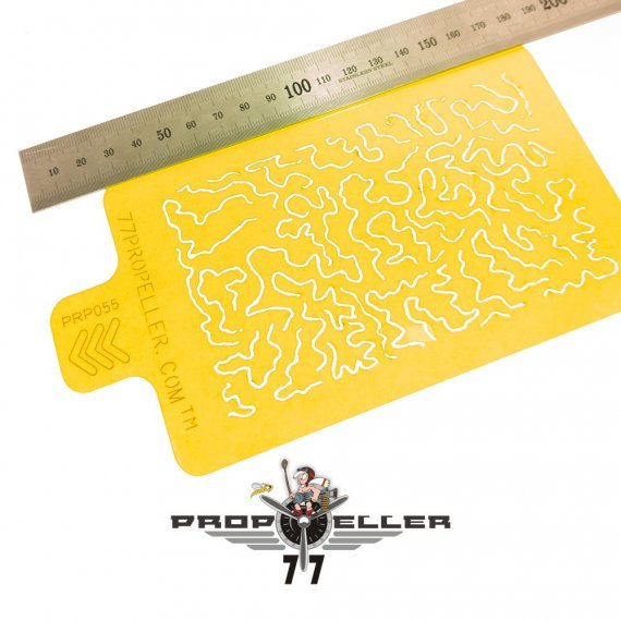 1/32 Luftwaffe WWII Shingles Camo STENCIL No.3