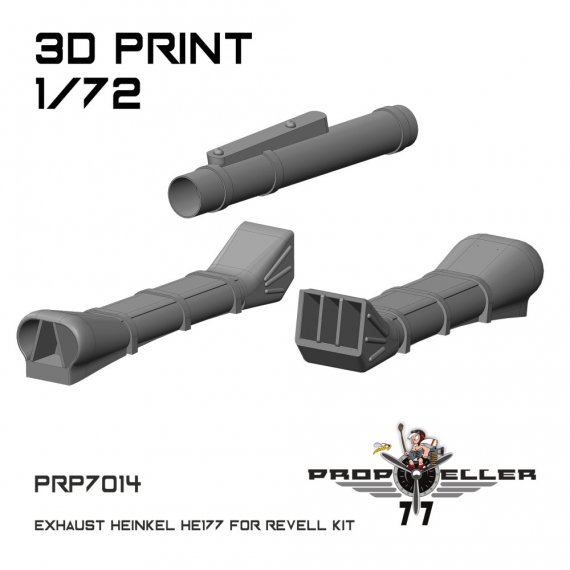 �chappements 1/72 Heinkel He 177 pour Revell