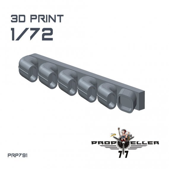 1/72 Iljusin IL-2 exhaust SMER