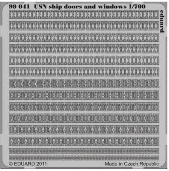 1/700 SET USN ship doors and windows