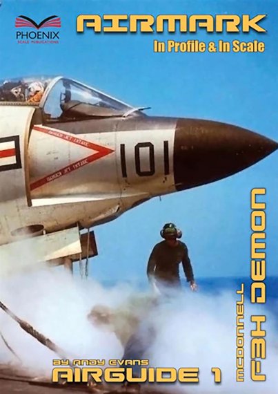 McDonnell F3H Demon by Andy Evans. In Profile & In Scale