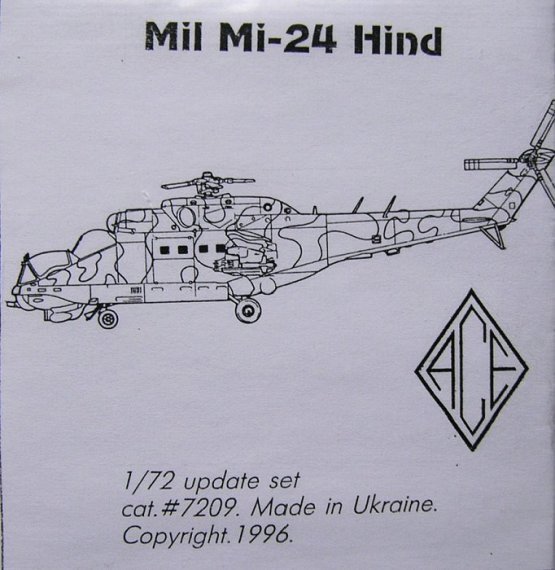 1/72 Update set for Mil Mi-24 (HAS/ESCI/ITAL)