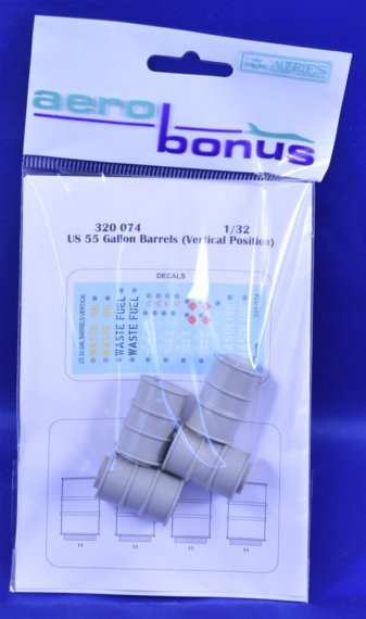 1/32 US 55 gallon barrels vertical position