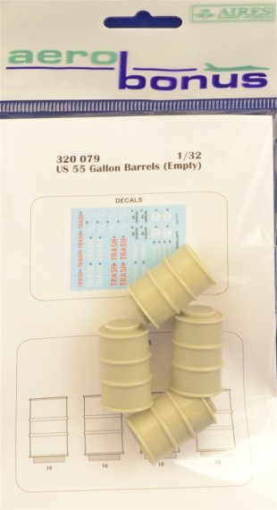 1/32 US 55 gallon barrels