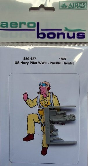 1/48 US Navy Pilot WWII  Pacific Theatre