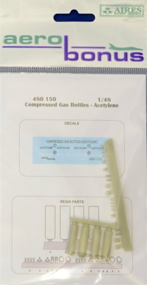 1/48 Compressed gas bottles