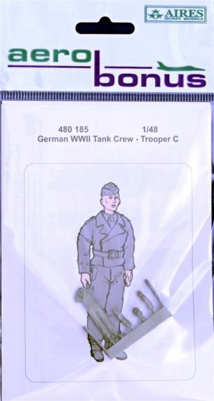 1/48 German WWII Tank crew  Trooper C