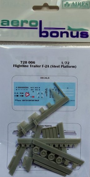 1/72 Flightline trailer F-2A (steel platform)