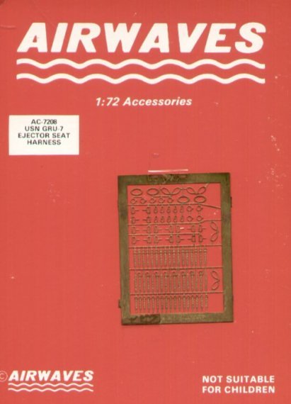 1/72 Usn GRU-7 Ejection seat Harness