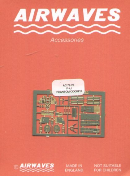 1/72 McDonnell F-4J Phantom Cockpit Set