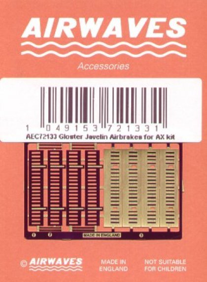 1/72 Gloster Javelin Airbrakes (Airfix)