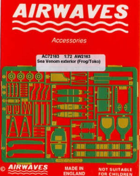 1/72 Sea Venom exterior