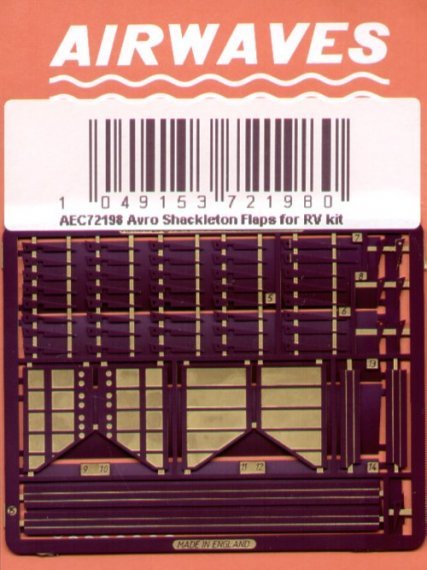1/72 Avro Shackleton MR.3 flaps (Revell)