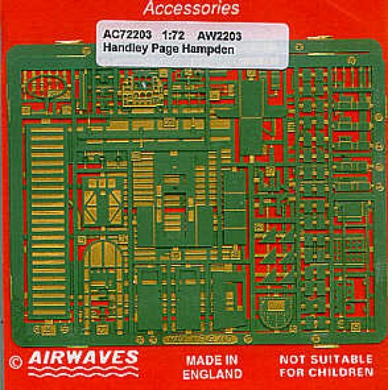 1/72 Handley Page Hampden (Airfix  Bilek)
