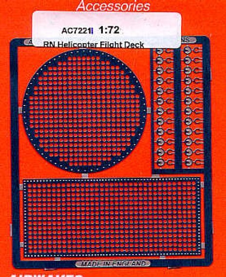 1/72 Royal Navy/RN Helicopter Deck securing points