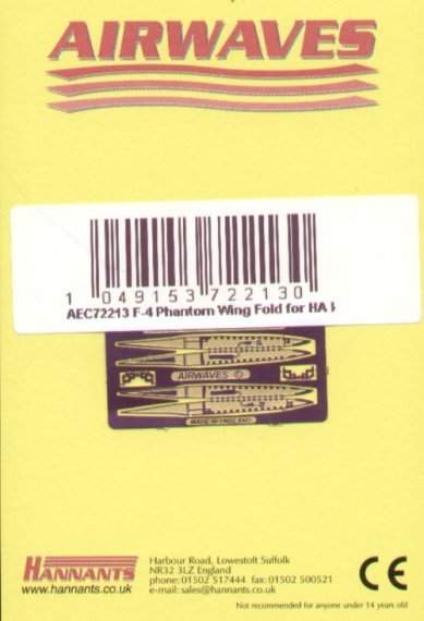 1/72 McDonnell F-4 Phantom wingfold (Hasegawa)