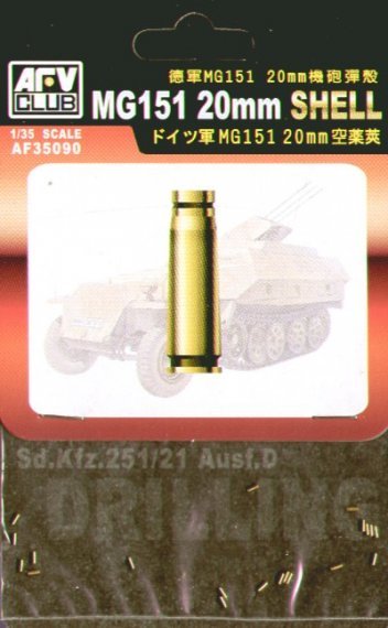 1/35 MG151 20mm Shell