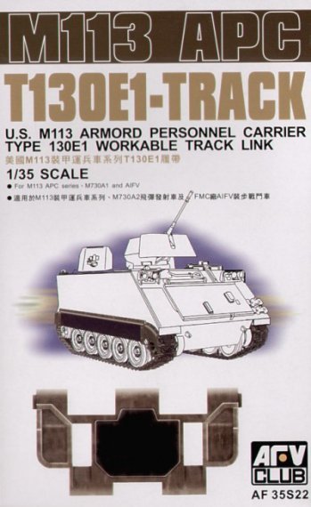 1/35 Apc M113 Apc T.130E1 track set