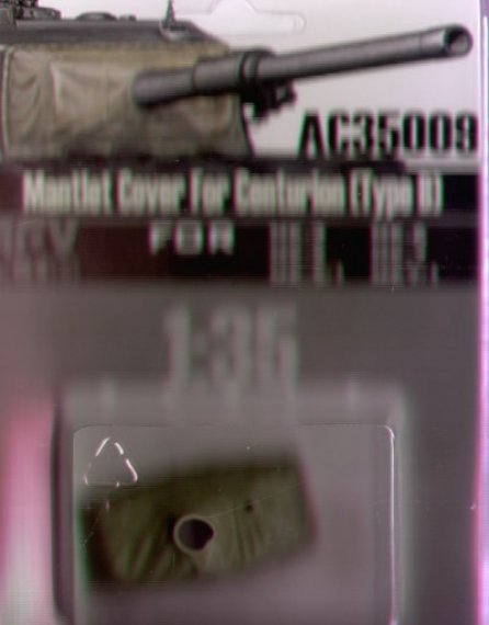 1/35 Mantlet Cover for Centurion Type B for Afv Club