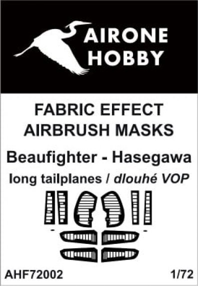 1/72 Bristol Beaufighter, long-span tailplane fabric effect