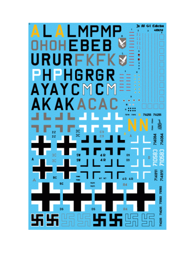 1/48 Junkers Ju 88G-1 Collection