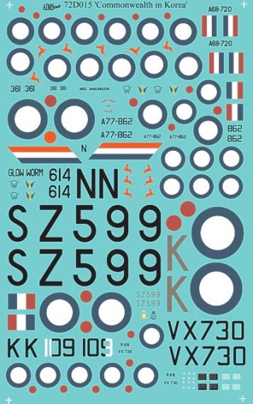 1/72 Uk and Commonwealth in Korea