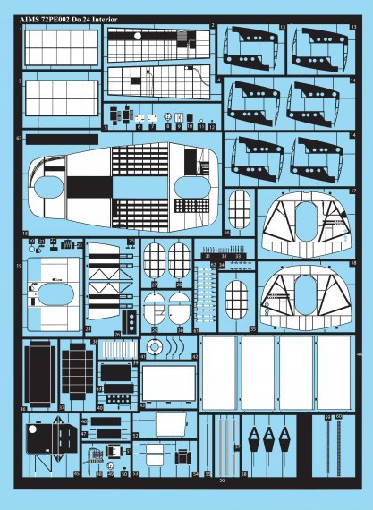 1/72 DO-24 Interior and Exterior combined Pe details