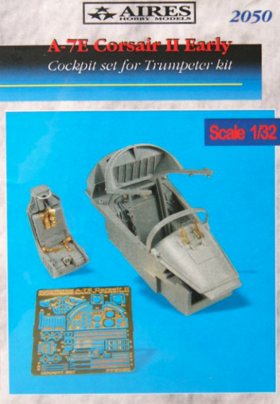 Aires Upgrade set: A-7E Corsair II cockpit set  early version