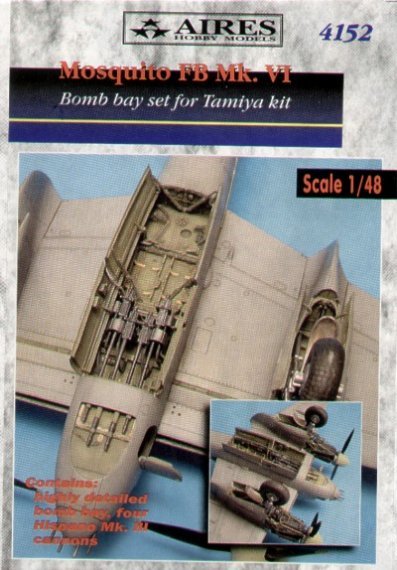 Aires Upgrade set: MOSQUITO FB Mk.VI bomb bay
